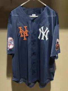 美品】Majestic MLB NY Subway Series ユニフォーム - メルカリ