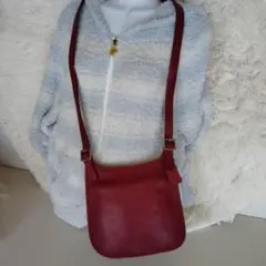 【希少】OLD COACH　ショルダーバッグ 　グラブタンレザー　9979 美品】コーチ COACH (オールドコーチ) ショルダーバッグ 希少カラー