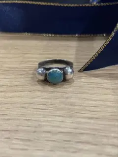 ナバホ　ターコイズジュエリー　インディアンジュエリー　指輪　アンティーク