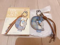 ラブブ PIN FOR LOVE イニシャルチャーム アルファベット C