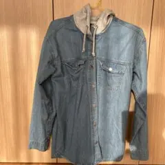 H&M フード付きデニムジャケット　EU34