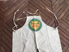 染み込み【50's フルレングス ヘビーキャンバス エプロン】オーバーオール