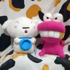 クレヨンしんちゃん　めちゃもふぐっとぬいぐるみ　2点セット