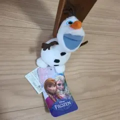 アナと雪の女王 オラフ ぬいぐるみ マスコット タグ付き