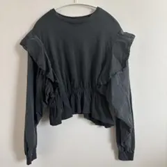Bershka トップス 長袖 フリル XS
