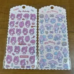 【正規品】サンリオ　マイメロ　フェルトシール　2種セット