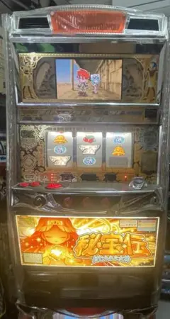 【送料込み】秘宝伝 〜封じられた女神〜 　スロット実機　コイン不要機のサムネイル