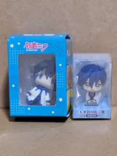 初音ミク ラバーマスコット くじ すわりんこ賞 フィギュア KAITO 2種