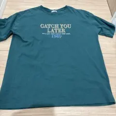 COLZA ロゴプリント 半袖Tシャツ Lサイズ