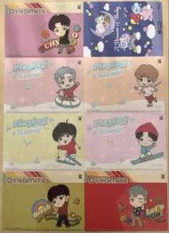 おまけ付【セブン・くら寿司】BTS TinyTANタイニータン マルチシート8枚