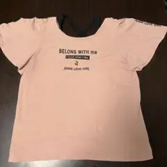JENNI LOVE GIRL フリル袖Tシャツ 150cm
