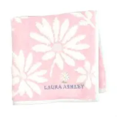新品未使用　LAURA ASHLEY　ローラアシュレイ♡タオルハンカチ ピンク