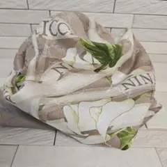 NINA RICCIニナリッチ　シルク・綿ミニスカーフ大判ハンカチ新品・タグ付き