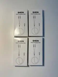 SHEIN Multi Charging Cable タイプC 1.2m 4個