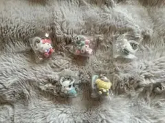 산리오 ふわふわbabyめじるしアクセサリー コンプ