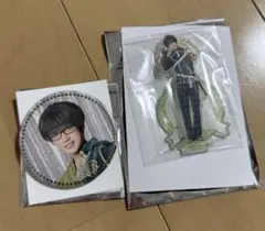 刀ミュ 目出度歌誉花舞 十周年祝賀祭 アクスタ、缶バッジ A 篭手切江