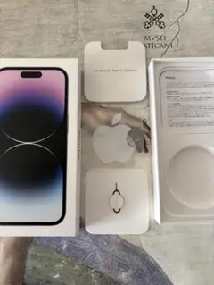 Apple iPhone 14 Pro ディープパープル　空箱