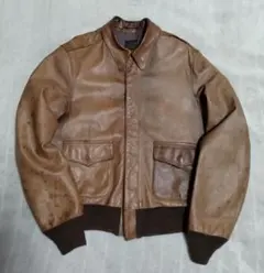 A-2 バックペイント サイズ40 ウィリスアンドガイガー社 A-2 フライト・ジャケット/Willis & Geiger社製（80s）/ゴート