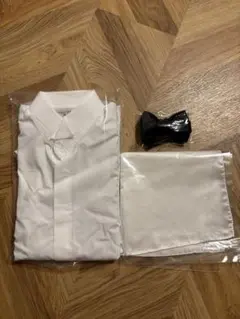 トリートドレッシング　カフス　ポケットチーフ　リボン 3点セット トリートドレッシング カフス ポケットチーフ リボン 3点セット