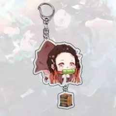 新品　鬼滅の刃　アクキー　アクリル　キーホルダー　ねずこ　禰豆子　ねず子　ネズコ