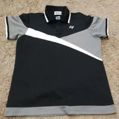 YONEX ソフトテニスウェア Lサイズ 青/白 幾何学模様 - メルカリ