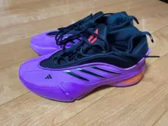 デイム9 DAME 9 LOW TRAINERS紫