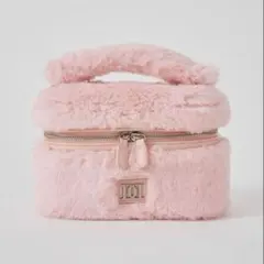 Darich ダーリッチ フェイクファーショルダーミニバッグ バニティ ピンク