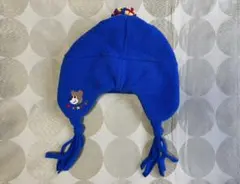 MIKI HOUSE ミキハウス　耳当てつきニット帽　フリースキャップ