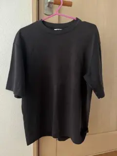 ユニクロ　エアリズムコットンオーバーサイズTシャツ　Sサイズ　黒