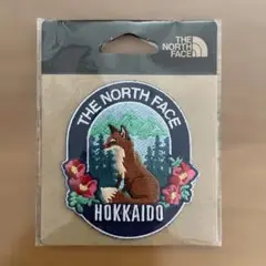 【新品】ノースフェイス 北海道限定 ワッペン キツネ エスコン
