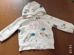 GAP 花柄フード付きトレーナー