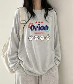 ちいかわオリオンビール長袖Tシャツ