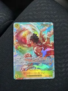 ワンピースカード　神の島の冒険　ルフィ　シークレット