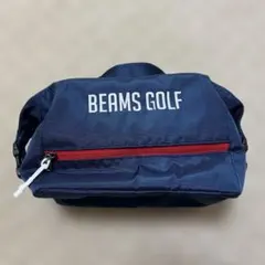 BEAMS GOLF 保冷バッグ ネイビー ラウンドバッグ カートバッグのサムネイル