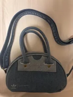 adidas Ksenia Schnaider デニムショルダーバッグ