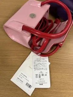 新品】ディーゼル フラップポケット付き エナメルキャンバスミニバッグ 
