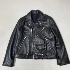 ジャーナルスタンダード シープスキン レザー ダブルライダースジャケット 羊革