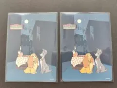 【匿名配送】2枚セット わんわん物語 ディズニーストア じゃんけんカードのサムネイル