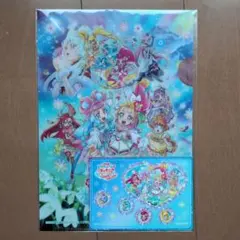 映画 トロピカル〜ジュ！プリキュア クリアファイル＆シール