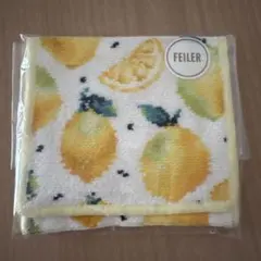 【新品未使用】FEILERフェイラー ハンカチポーチ レモンドット