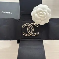 お値下げ❗️新品❗️CHANEL シャネル　ココマーク　カメリア　シフォン　ブローチ 楽天市場】CHANEL□カメリアブローチ ココマーク フラワー
