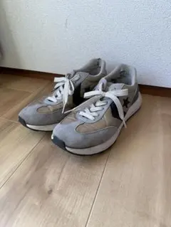古着　ヴィンテージ　Converse グレー ベージュ スニーカー