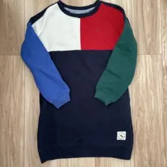 キッズ　TOMMY HILFIGERトレーナーワンピース