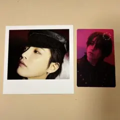 ATEEZ US トレカ ステッカー ポラロイド ホンジュン