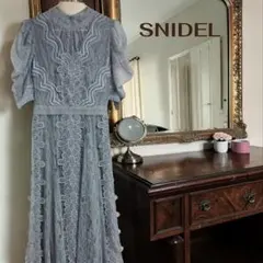 snidel ベストレイヤードレースワンピ