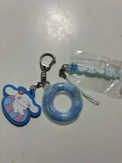 シナモロール 浮き輪 キーホルダー ガチャ