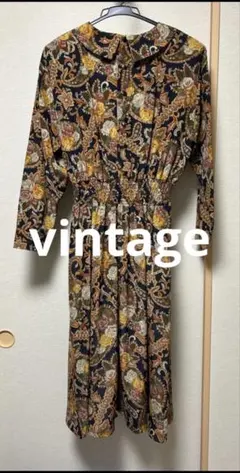 [vintage] 昭和レトロワンピース