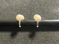 まとめてアクセサリー№96　イヤリング㉙　パール色 ホワイト