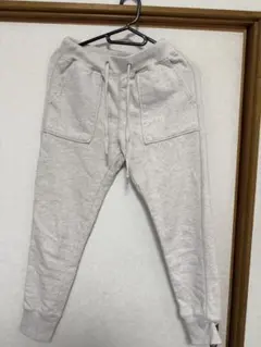 ナチュラルジョガーパンツ ポケット付き