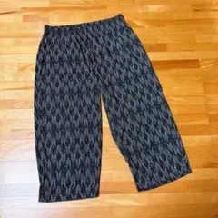 メンズ　ステテコ　部屋着　膝丈